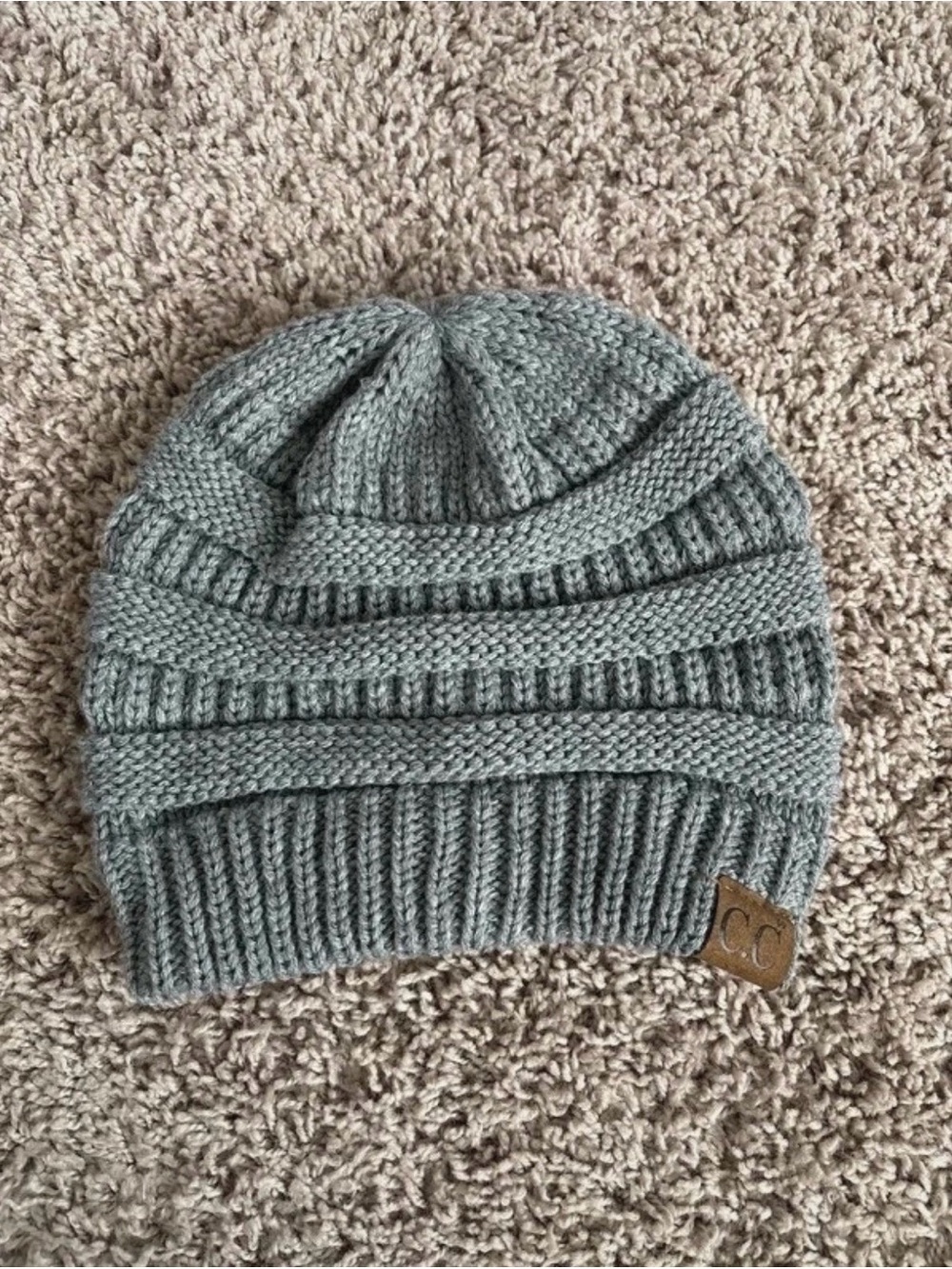 C.C Slouchy Knit Beanie | OS